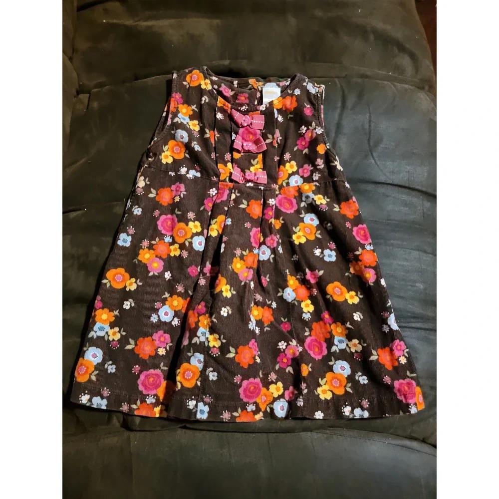 Gymboree woodland friends floral dress‎ size 2t